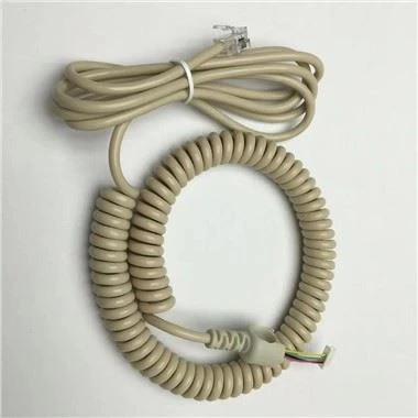 Cábla Teileafóin Coiled 4P4C